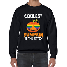 Load image into Gallery viewer, Coolest Pumpkin Halloween Sweatshirt