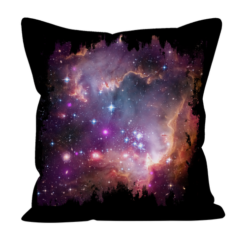 Decorative Space Pillow - Hubble Space Image