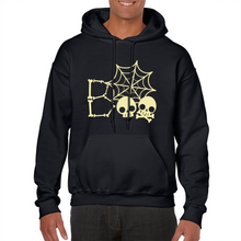 Load image into Gallery viewer, Halloween Boo Skull Hoodie