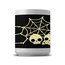 Load image into Gallery viewer, Halloween Skull Boo Mug 15 oz.