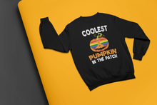 Load image into Gallery viewer, Coolest Pumpkin Halloween Sweatshirt